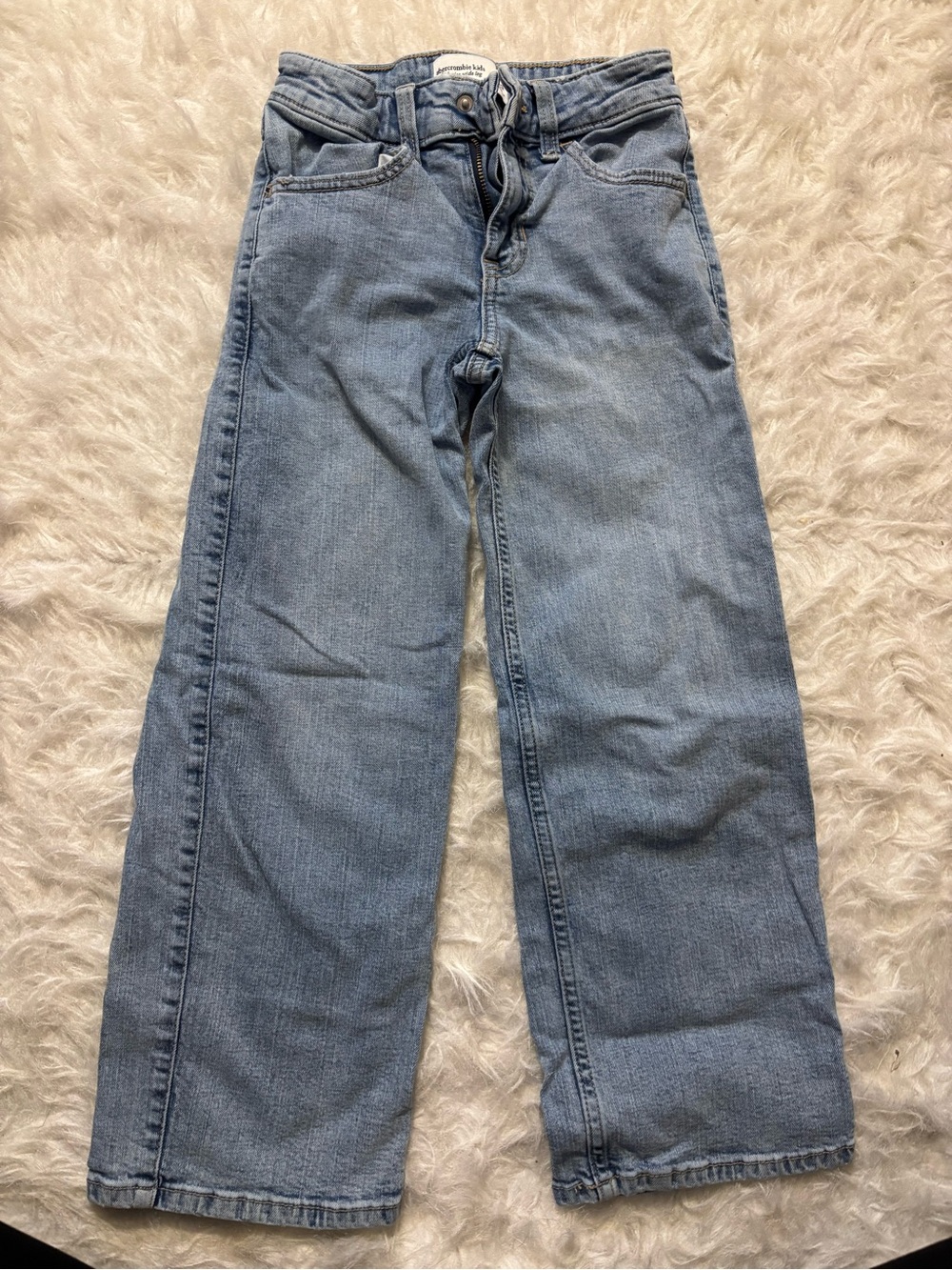 Light Blue girl’s Straight-Leg Jeans